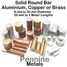 Solid ROUND Bar Rod Aluminium
