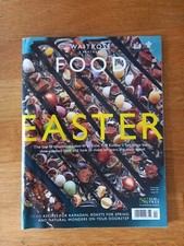 Waitrose Food Magazine April 2022 Easter, chocolate cake buns lamb leftovers 