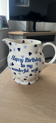 Emma bridgewater blue hearts - blue,