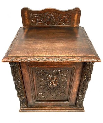 Antique victorian oak wooden - victorian,