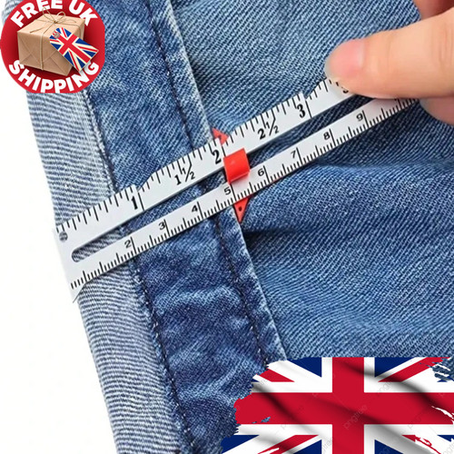 Metal sliding sewing gauge - metal,