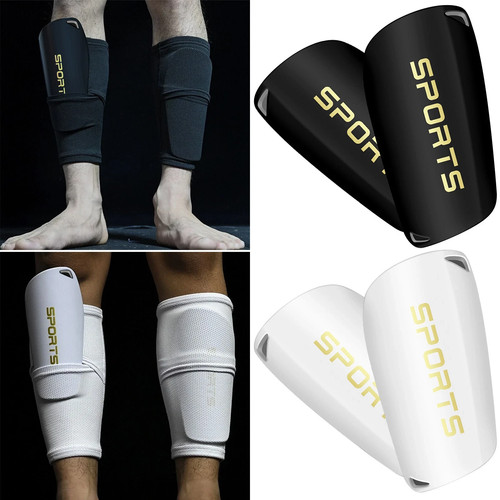 Pair soccer football shin - football,