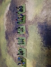 ACW Union Artillery Painted Metal Figures 28mm