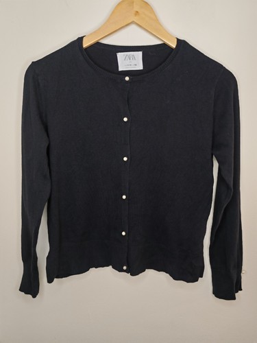 Zara kids black fine knit - zara,