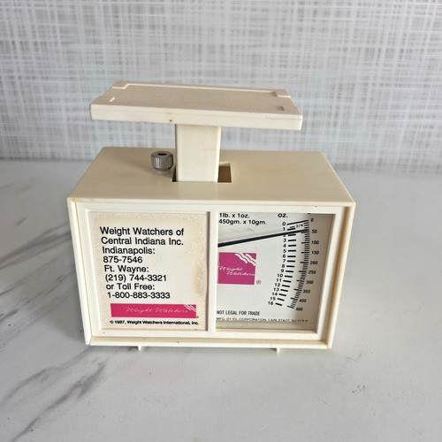 Vintage food scale weight - scale,