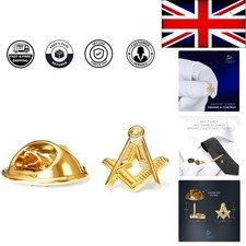 Symbolic Gold Plated Masonic