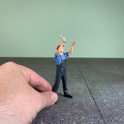 Mechanic figure with - mechanic,