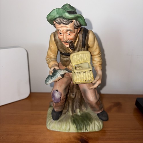 Ceramic ornament figurine old - ornament,