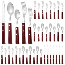 40 Pcs Wooden Handle