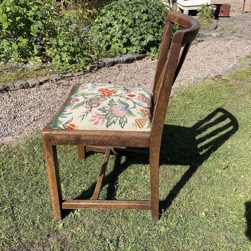 Vintage art deco oak curved - vintage,