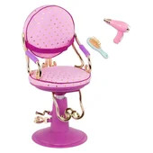 Our Generation Salon Chair and Accessories Sitting Pretty Playset NEW Free P&P