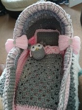 Hand crochet baby - baby, reborn