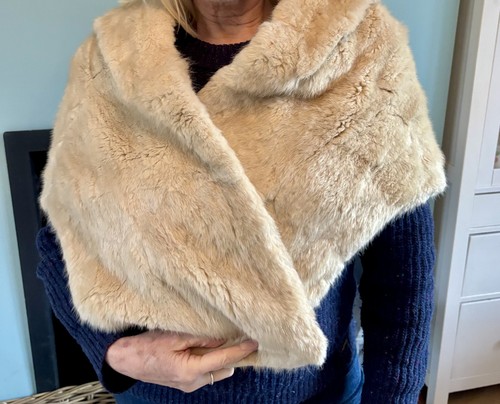 Beautiful vintage real - real, fur