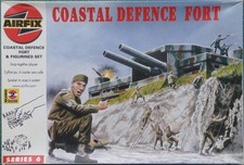 oop Airfix 06706 1/76 Coastal Defence Fort Set with German & British Figures