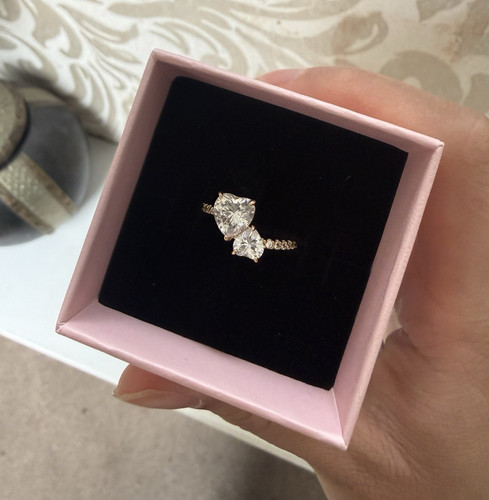 Pandora sparkling heart ring - pandora,