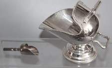 VINTAGE SILVER PLATED COAL
