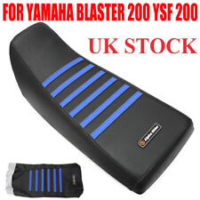 UK For Yamaha Blaster 200 YSF200 1988-2006 ATV Anti-slip Cushion Seat Cover Blue