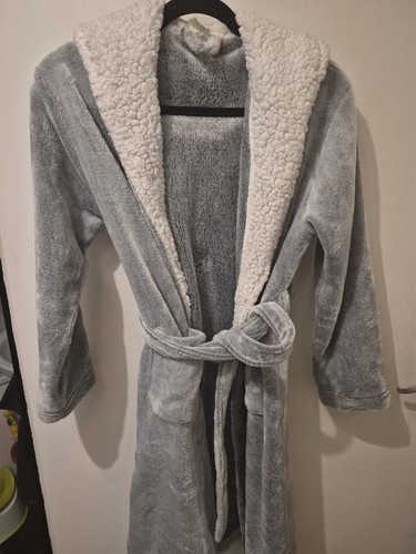 Girls hooded dressing gown - girls',