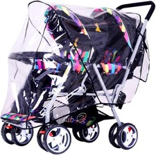 Tandem stroller raincover - tandem,