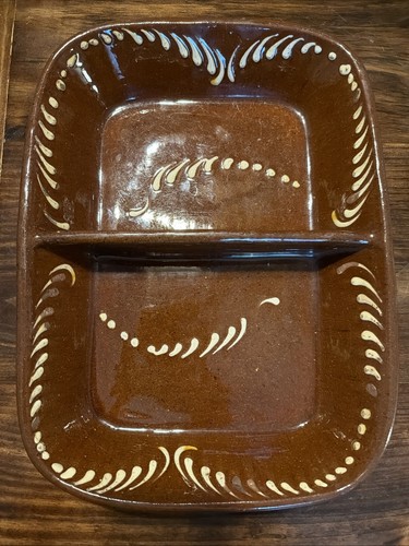 Rectangular slipware pottery - rectangular,