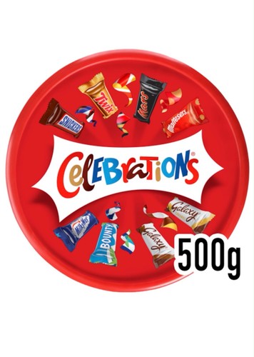 Celebrations milk chocolates - milk,