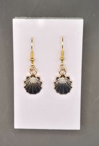 Handmade gold coloured - handmade, shell