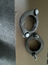 2 Steel Flanges For Pipe Exhaust Repair Joint Flange & Bolts 2.5" Inch 64mm EEP