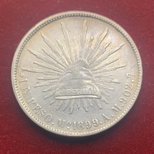 1899-Mo A.M. SILVER Mexican 1