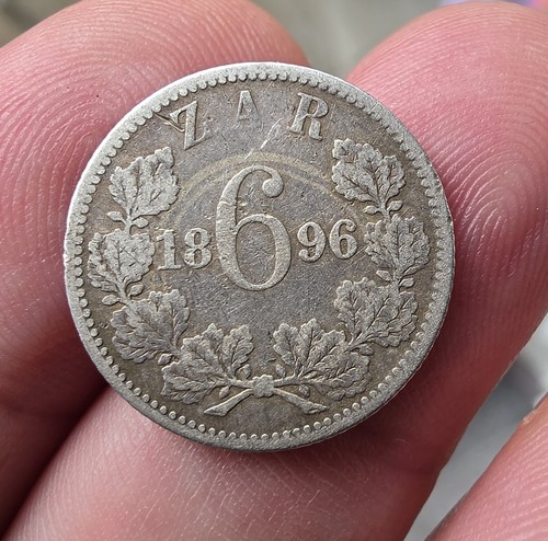 1896 south africa silver - south,