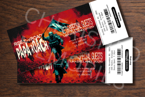 Papa roach souvenir concert - papa,