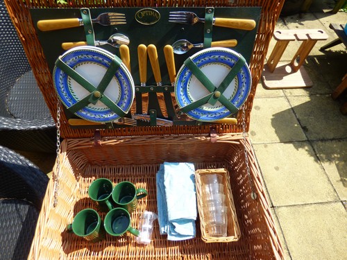 Optima wicker picnic basket - optima,