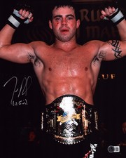 Jens Pulver Signed 11x14 Photo