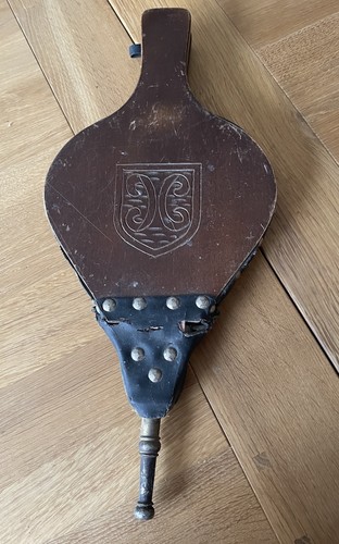 Vintage embossed leather - embossed, and