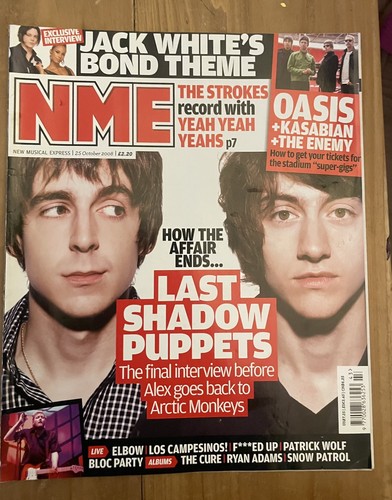 Nme october 2008 - 25, last