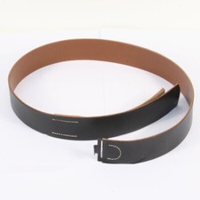 Replica belt black leather - belt,