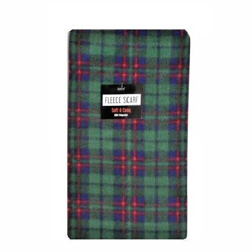 Tartan red green - tartan, soft