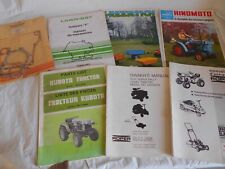 Vintage Mini Tractor brochure