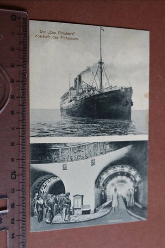 Great old map steamer cap - great,
