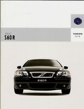 Volvo S60 R 2004-05 UK Market