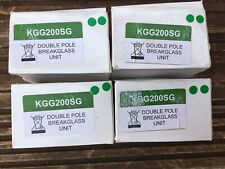 KGG200SG Green Emergency Break Glass Unit Call Point Double Pole
