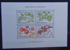 Monaco 1981 Seasons of the Persimmon Tree Miniature Sheet MNH
