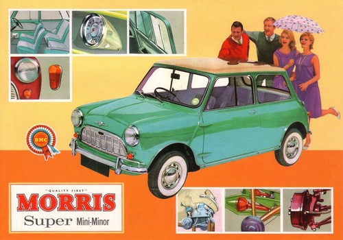 Morris mini minor super 1961 - super,