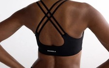 Adanola Black Sports Bra Size