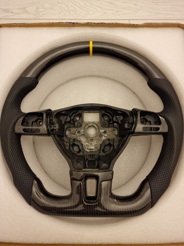 Carbon fiber steering wheel - fiber,