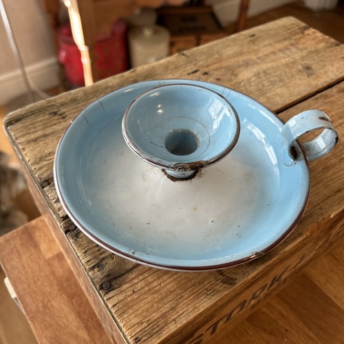 Vintage blue shaded enamel - vintage,