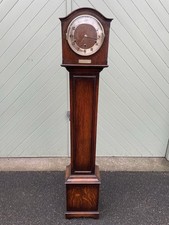 Antique Oak Granddaughter Clock