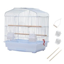 PORTABLE METAL BIRD CAGE WITH