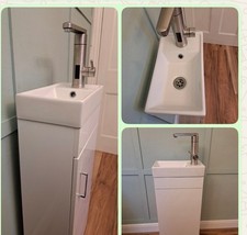 non plumbing sink unit silver