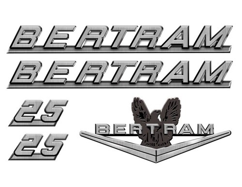 Bertram boat restoration - bertram,