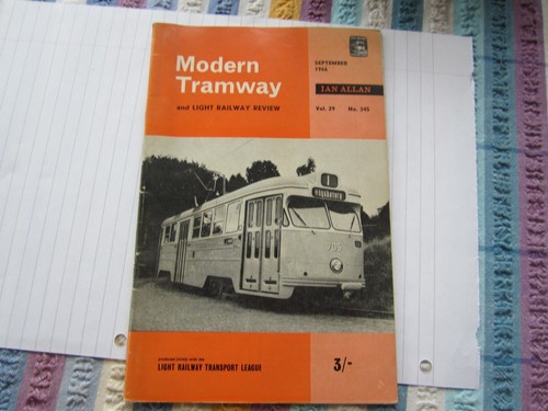 Modern tramway review 1966 - modern,